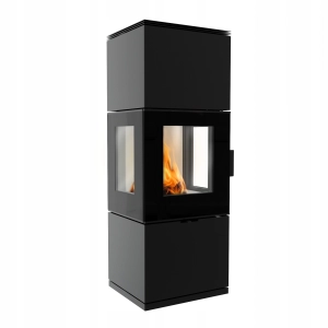 PIEC STALOWY KOZA INGA 8 kW Ø 150 z domykaniem w standardzie
