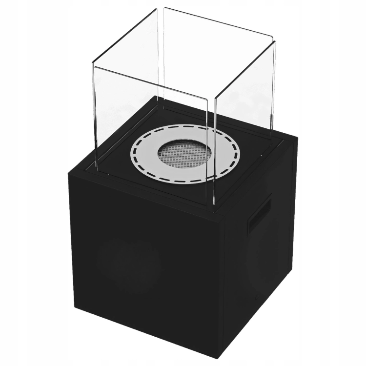 Biokominek-na-Taras-KRATKI-Wolnostojacy-TOWER-MINI-Czarny-z-Szyba-do-Salonu-Szerokosc-30-55-cm.jpg