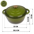 GARNEK-ZELIWNY-3L-EMALIOWANY-POKRYWKA-OLIWKOWY-GAZ-INDUKCJA-PIEKARNIK-22CM-Marka-HAGE.jpg