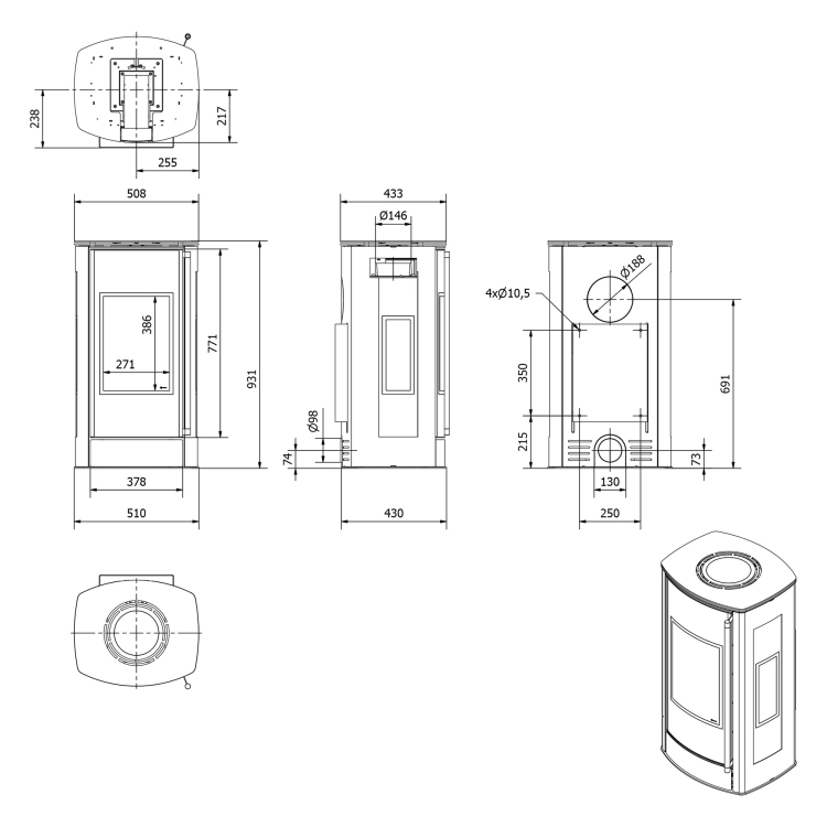 PIEC-KOZA-KOMINEK-ZAWIESZANY-KRATKI-AB-ENYO-R-VIEW-5-5-KW-150-Z-WIESZAKIEM-Material-wykonania-stalowy.jpg