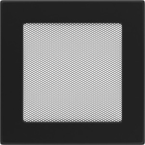 Kratka kominkowa 17x17 cm Czarna