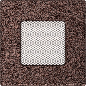 Kratka kominkowa 11x11 cm Miedziana