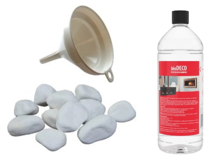 Biokominek Alpha Czarny