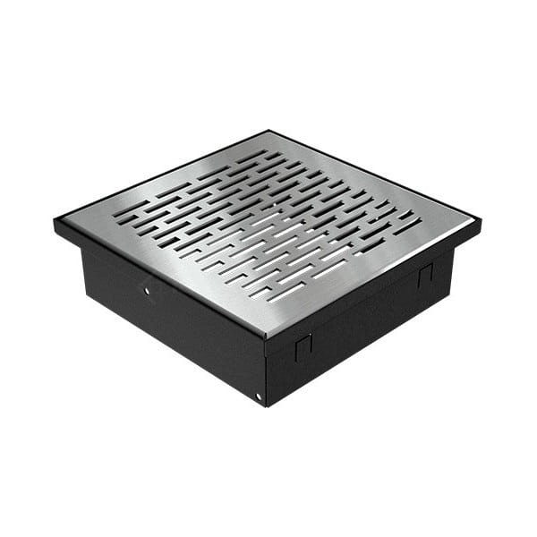 Kratka 17x17 Podłogowa z Przyłączem