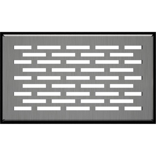 Kratka 11x17 cm Podłogowa z Przyłączem Szlifowana