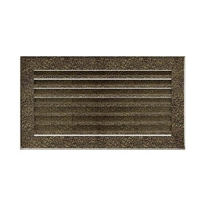 Kratka kominkowa 17x30 cm Fresh Czarno-złota