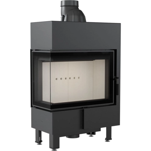 Kominek stalowy Lucy Slim 12 Lewy BS 8kW