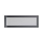 Kratka kominkowa 17x49 cm Grafitowa