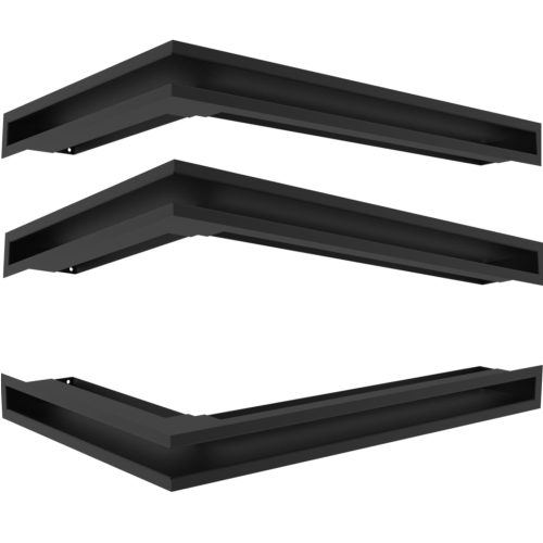 Kratki Luft 60x40x6 Wersja Lewa Czarne