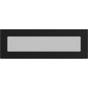 Kratka kominkowa 11x32 cm Czarna