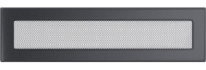 Kratka kominkowa 11x42 cm Grafitowa