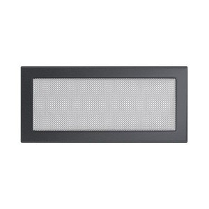 Kratka kominkowa 17x37 cm Grafitowa
