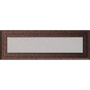 Kratka kominkowa 11x32 cm Oskar Miedziana