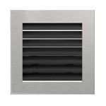 Kratka kominkowa 17x17 cm Fresh Szlifowana