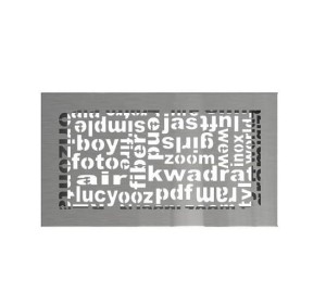 Kratka kominkowa ABC 17x30 cm Szlifowana