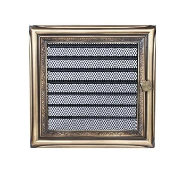 Kratka 17x17 Rustykalna z Żaluzją