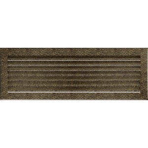 Kratka kominkowa 17x49 cm Fresh Czarno-złota