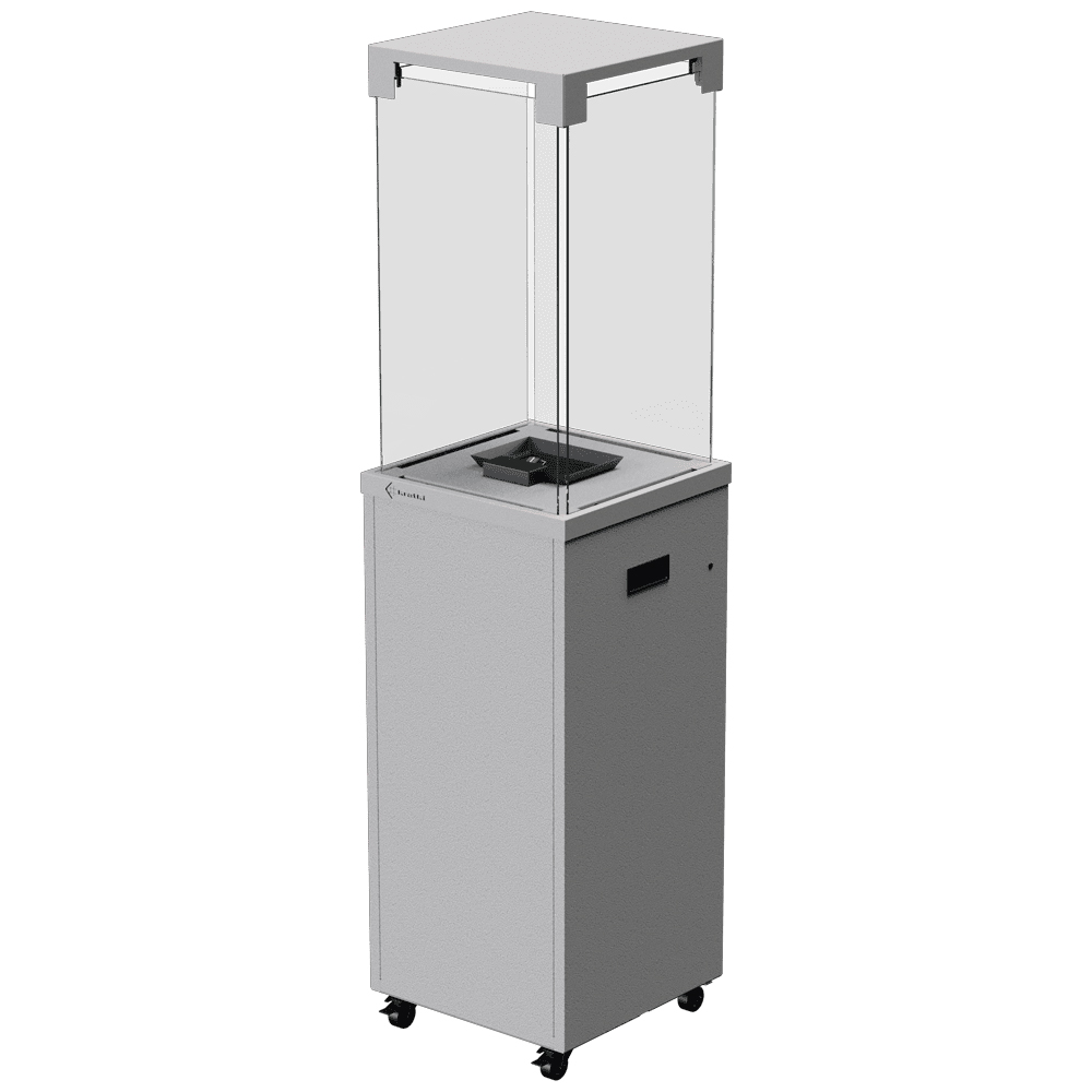 Piec stalowy KRATKI REN/L lewy Ø 150 7 kW