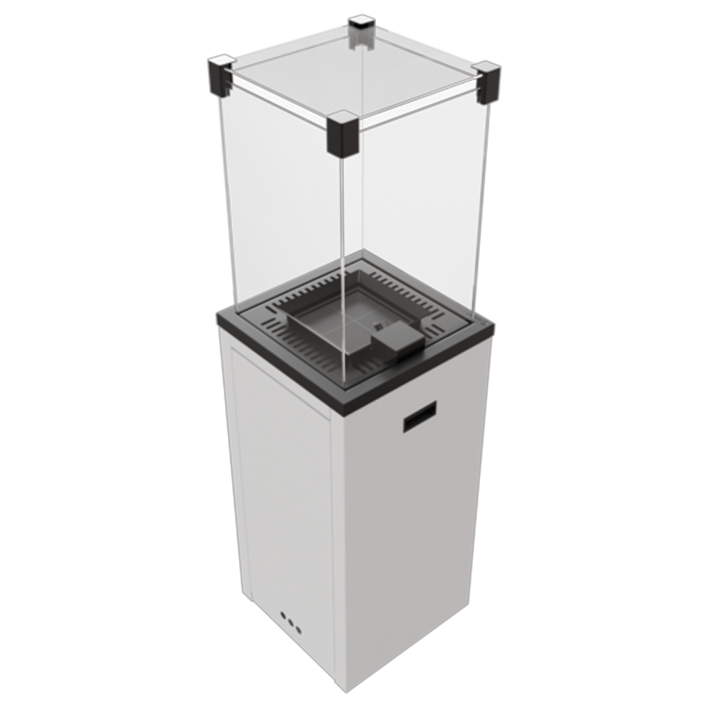 Piec stalowy koza K5 Ø 150 7 kW