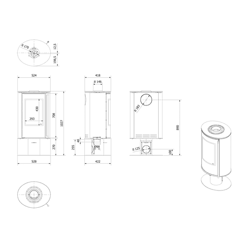 KRATKI ERIK - rysunek techniczny