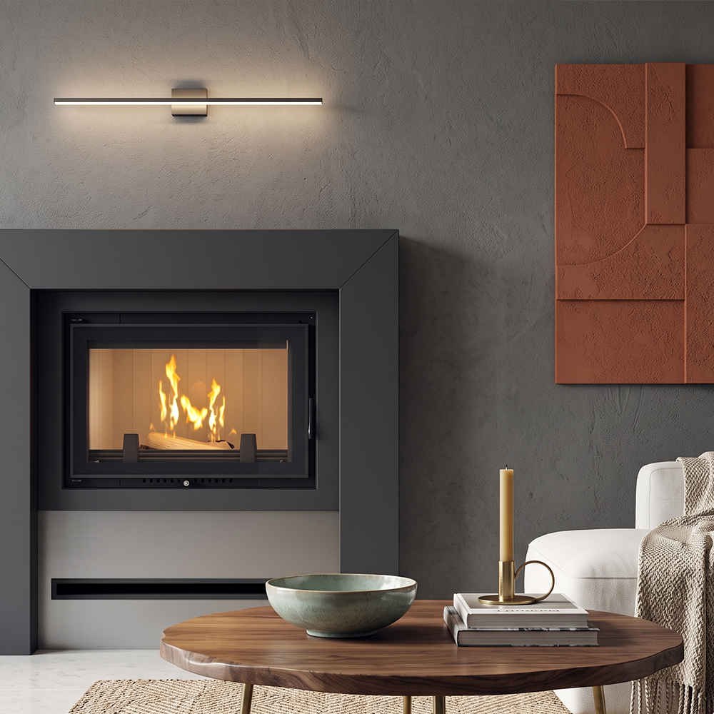 Kominek z płaszczem wodnym KRATKI ZUZIA 12 kW Ø 200