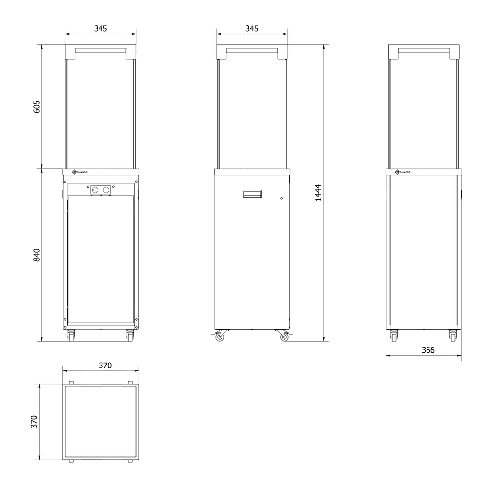 Piec stalowy koza K5 Ø 150 7 kW