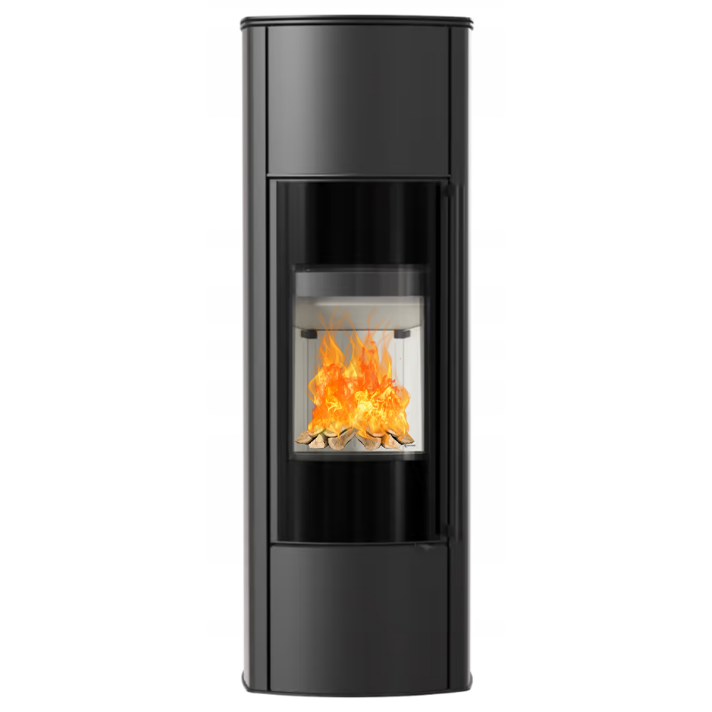 Piec stalowy KRATKI REN/L lewy Ø 150 7 kW