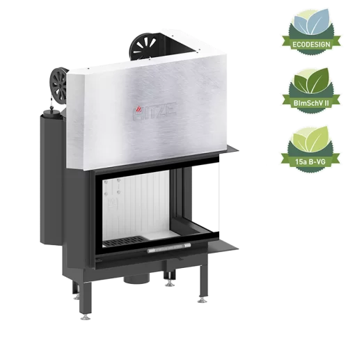 Kominek Stalowy Htze ALBERO AL14RG.H-D