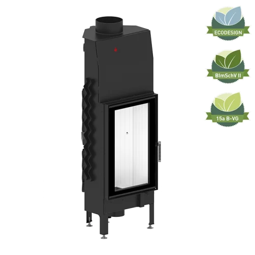 Kominek Stalowy Hitze Albero AL14S.V-D