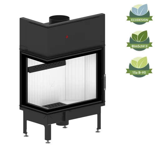 Kominek Stalowy Albero AL16L.H-D