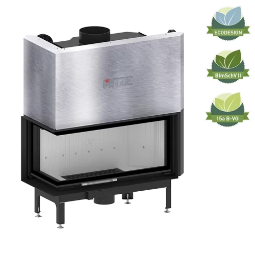 Kominek Stalowy Hitze ALBERO AL19LG.H-D