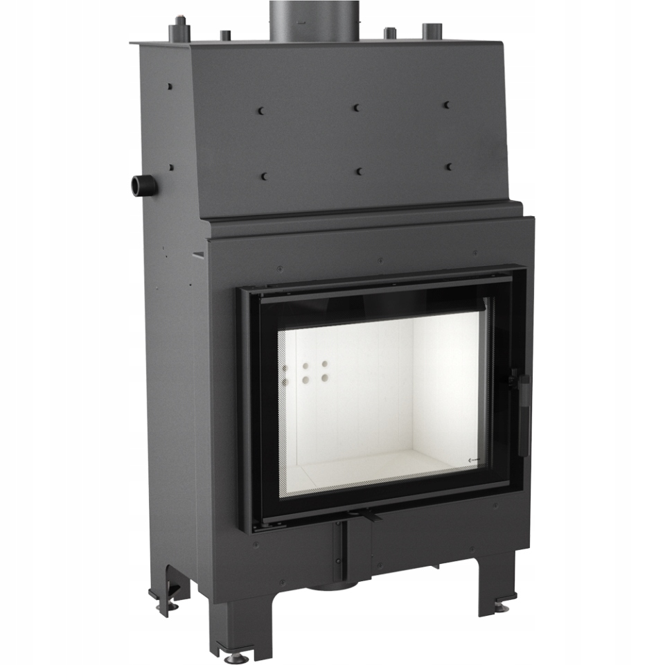 Kominek z płaszczem wodnym KRATKI MBM 12 kW Ø 180