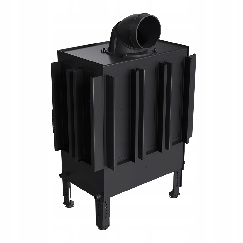 Kominek powietrzny stalowy KRATKI NADIA 12 kW Ø 200