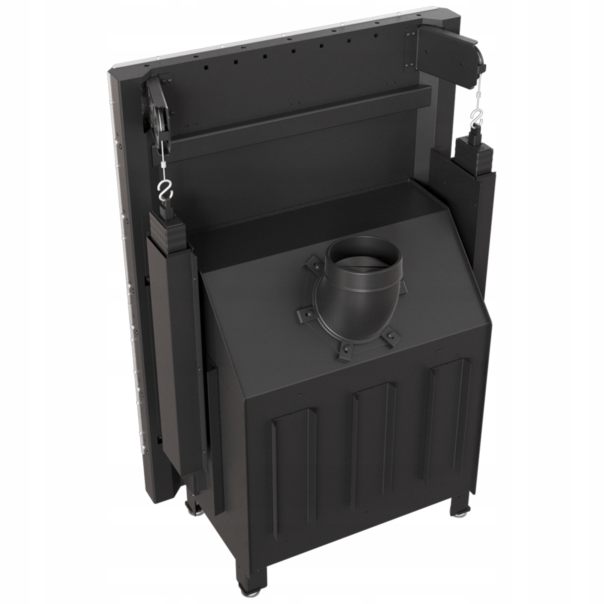 Kominek KRATKI ZIBI ECO 9,9 kW Ø 180 gilotyna