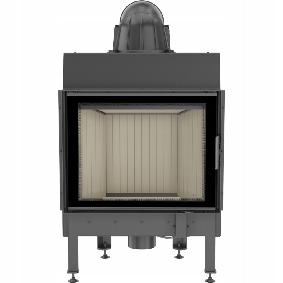 Kominek powietrzny stalowy KRATKI FLOKI L 12 kW Ø 200
