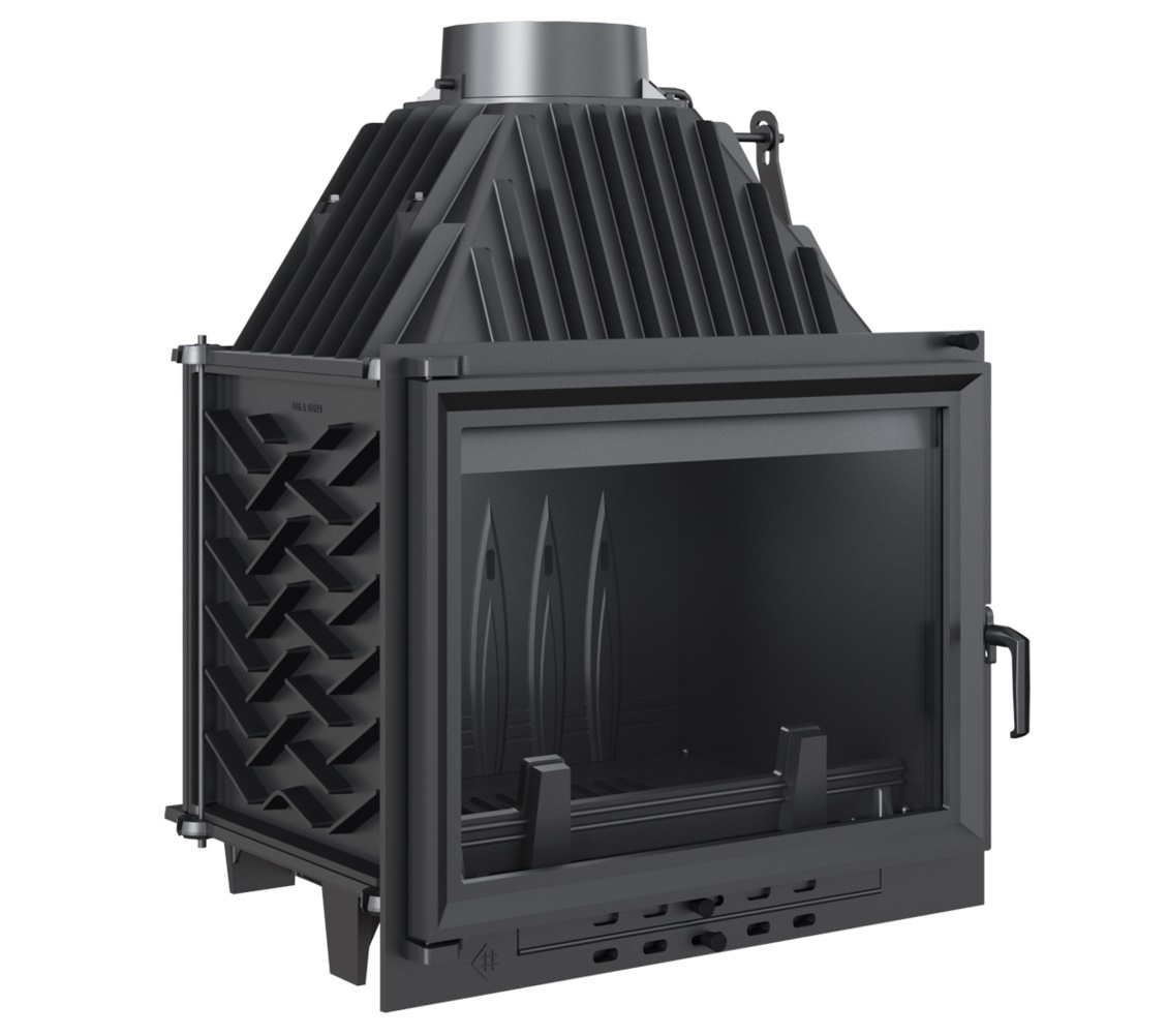 Kominek powietrzny żeliwny KRATKI ZUZIA 15 kW Ø 150