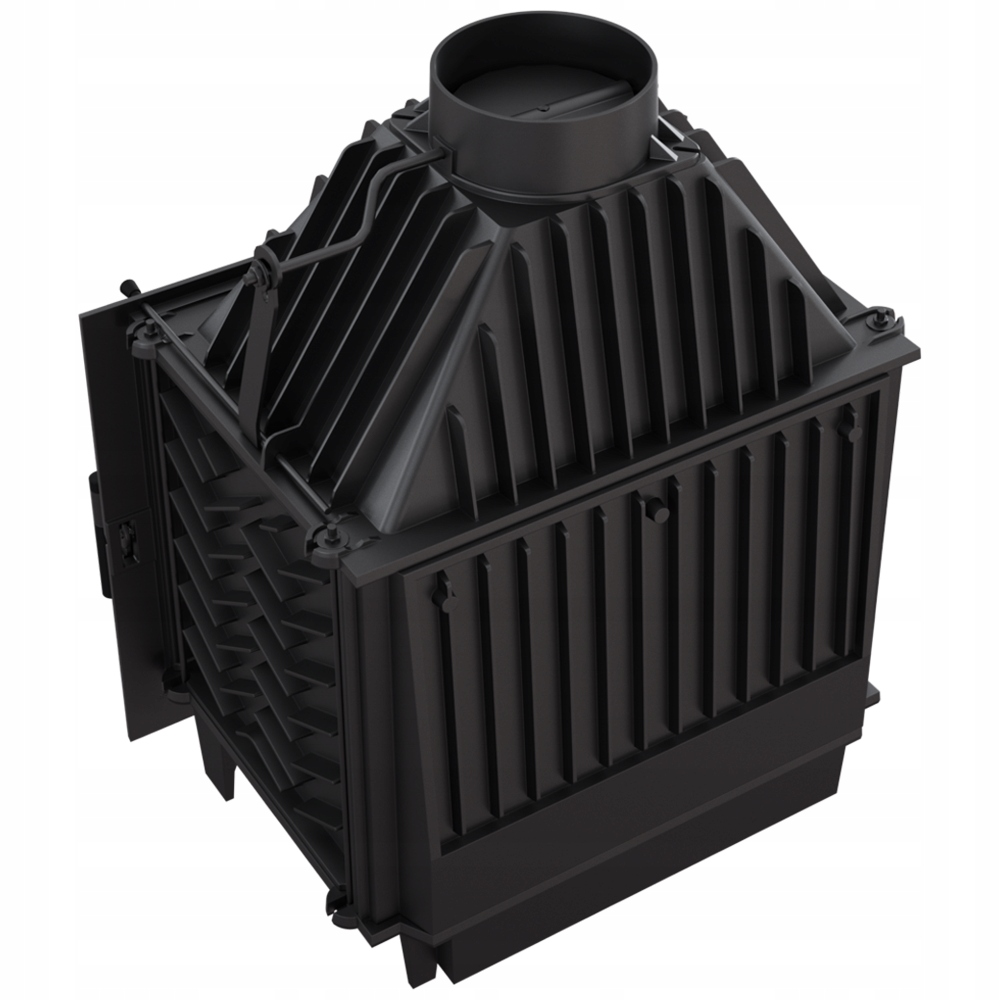 Kominek powietrzny żeliwny KRATKI ZOSIA 12 kW Ø 150