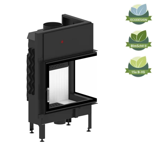 Kominek Stalowy Hitze ALBERO AL16R.H-D