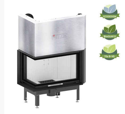 Kominek Stalowy Hitze Albero AL14LG.H-D