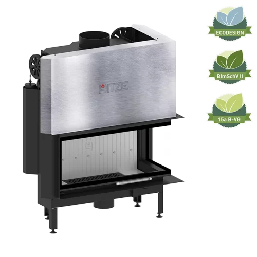 Kominek Stalowy Hitze ALBERO AL19RG.H-D