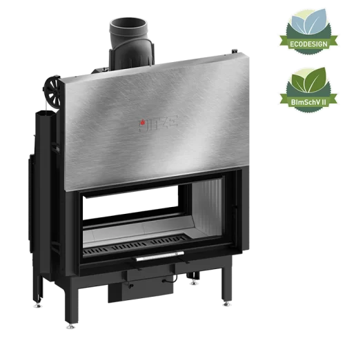 Kominek Stalowy Hitze ARDENTE DUO 90×41.DGS