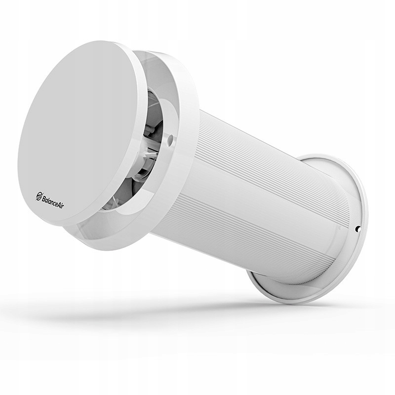 Nawietrzak ścienny z termostatem 100mm BalanceAir