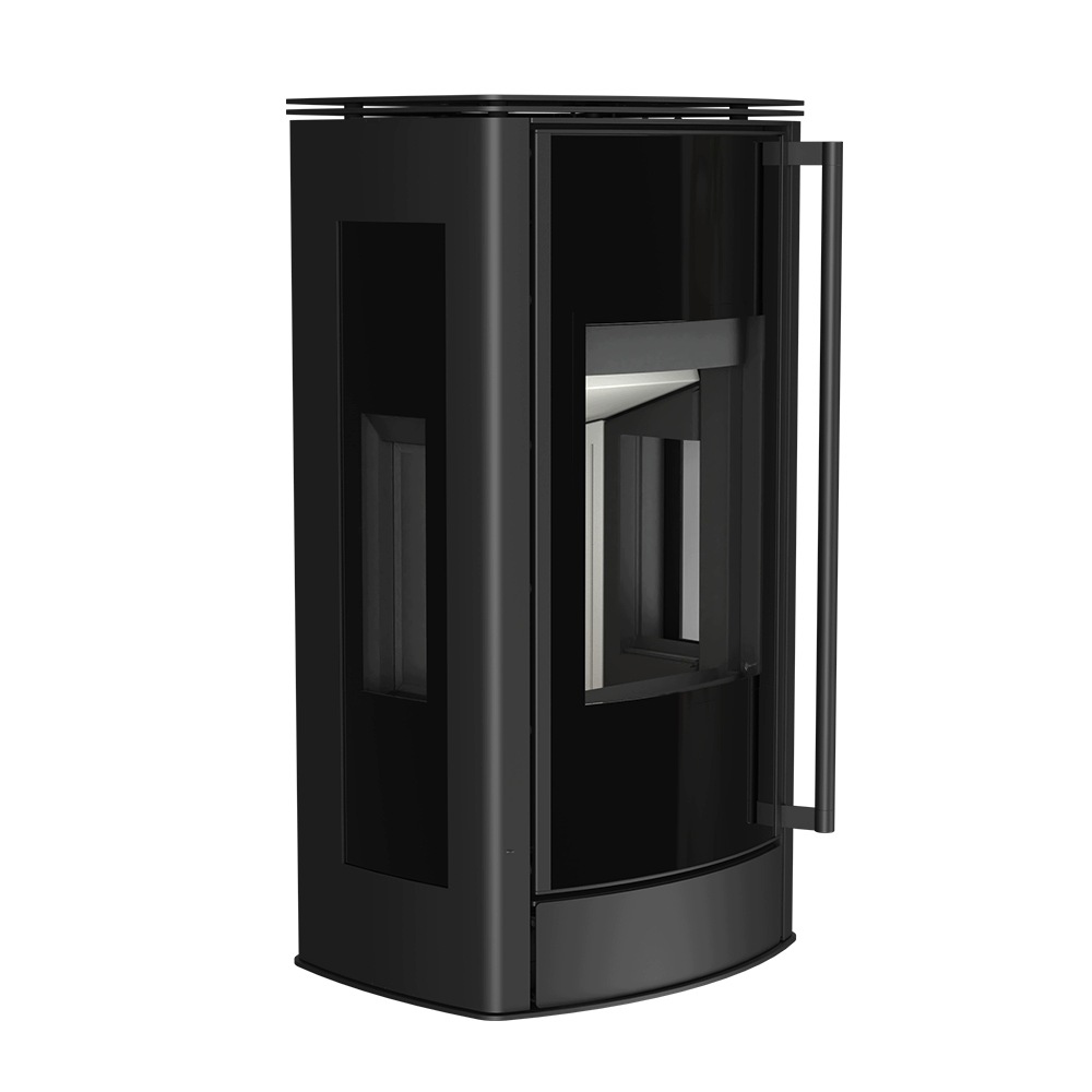 Piec stalowy KRATKI REN/L lewy Ø 150 7 kW