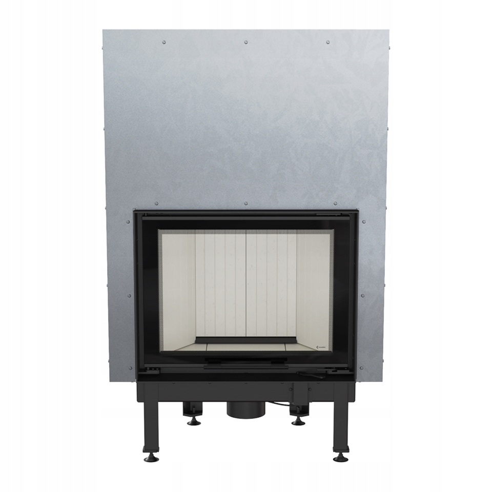 Kominek powietrzny stalowy KRATKI FLOKI L 12 kW Ø 200